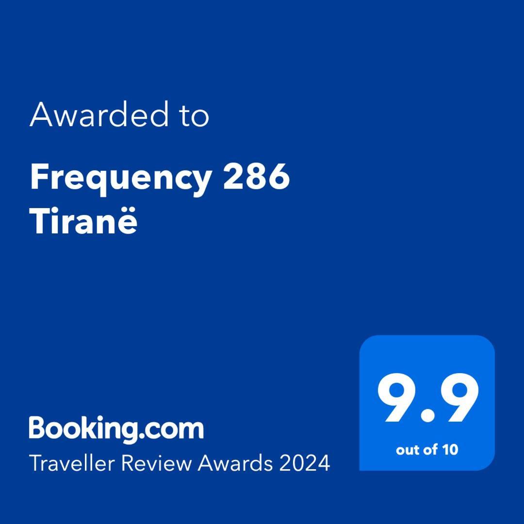 Apartament Frequency 286 Tirane Zewnętrze zdjęcie